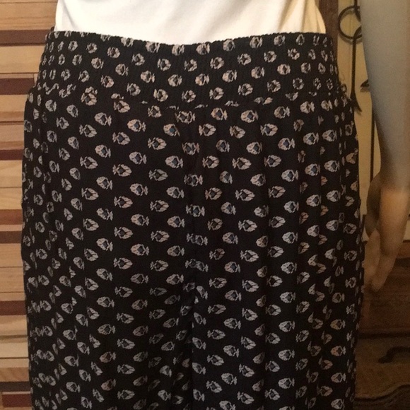 COMFORTABLE WIDE LEG TIE FRONT PANTS - Picture 8 of 12